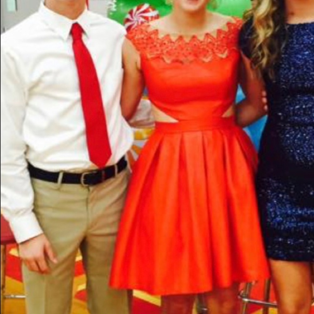 Red prom/hoco dress